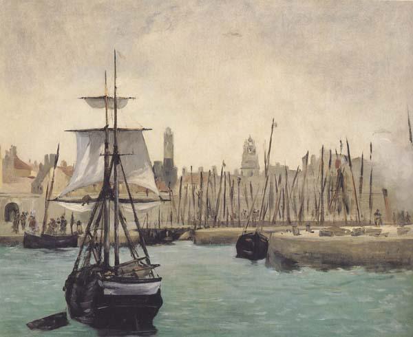 Edouard Manet Le Port de Calais (mk40) oil painting image